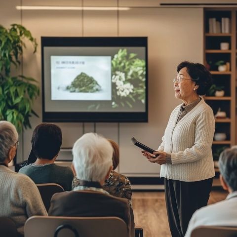 社区老年心理健康讲座：专家授课，提升心灵健康水平