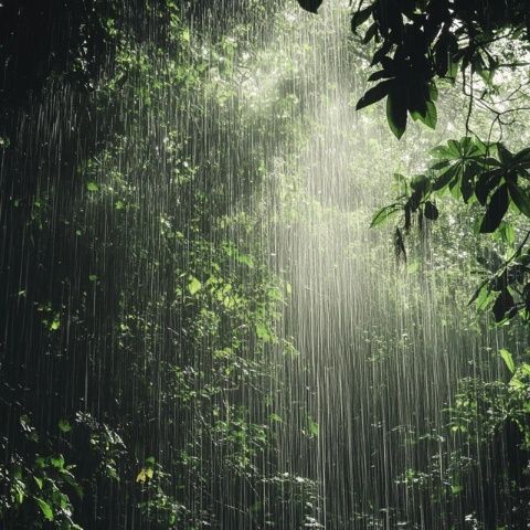 在情感雨幕下构筑心灵庇护所：寻找内心的宁静与希望