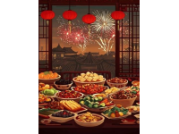 南北特色年夜饭，新年快乐拜大年