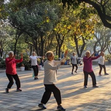 养生太极拳，一种融合中国传统哲学、医学以及武术的内家拳术，着重强调养精、养气、